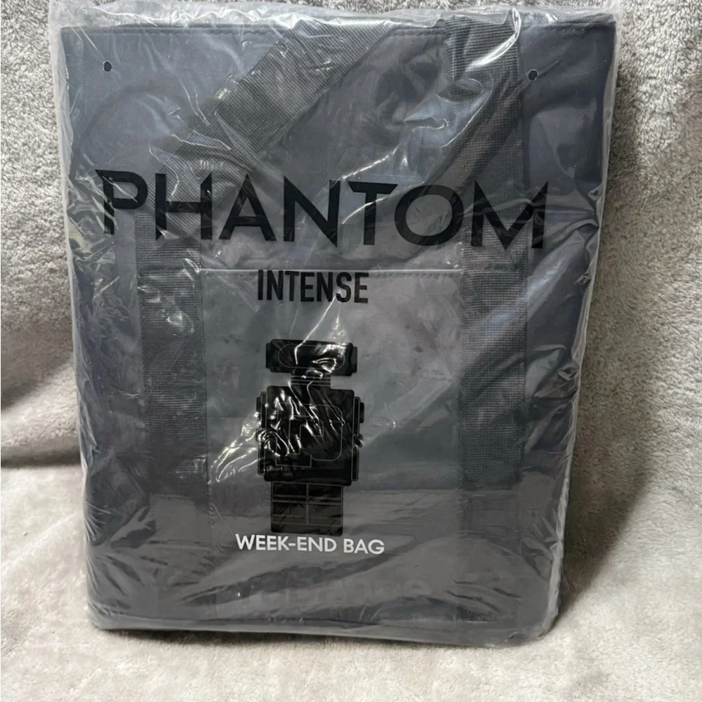 Paco Rabanne Phantom Intense Week-end black duffel bag